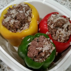 Sculpted Stuffed Peppers