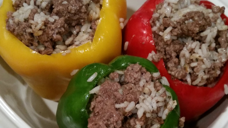 Sculpted Stuffed Peppers