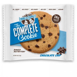 Cleaning Eating - The-Chocolate-Chip-Complete-Cookie from Lenny & Larry, Satisfy your sweet tooth