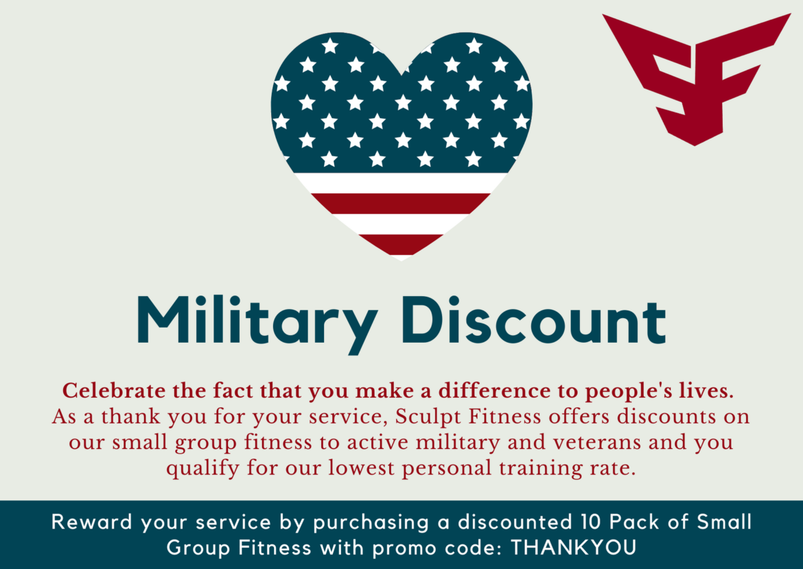 Military Discount LiveSculPTed